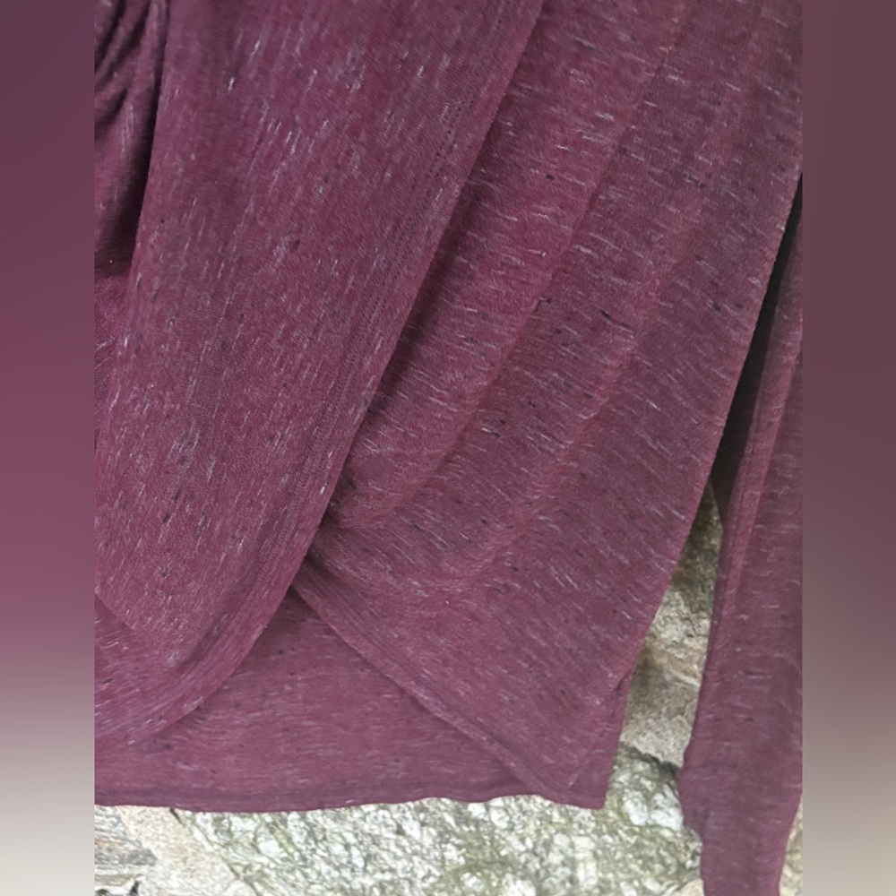 Athleta Twist Front Plunge Pullover Top with Hood - Picture 5 of 10